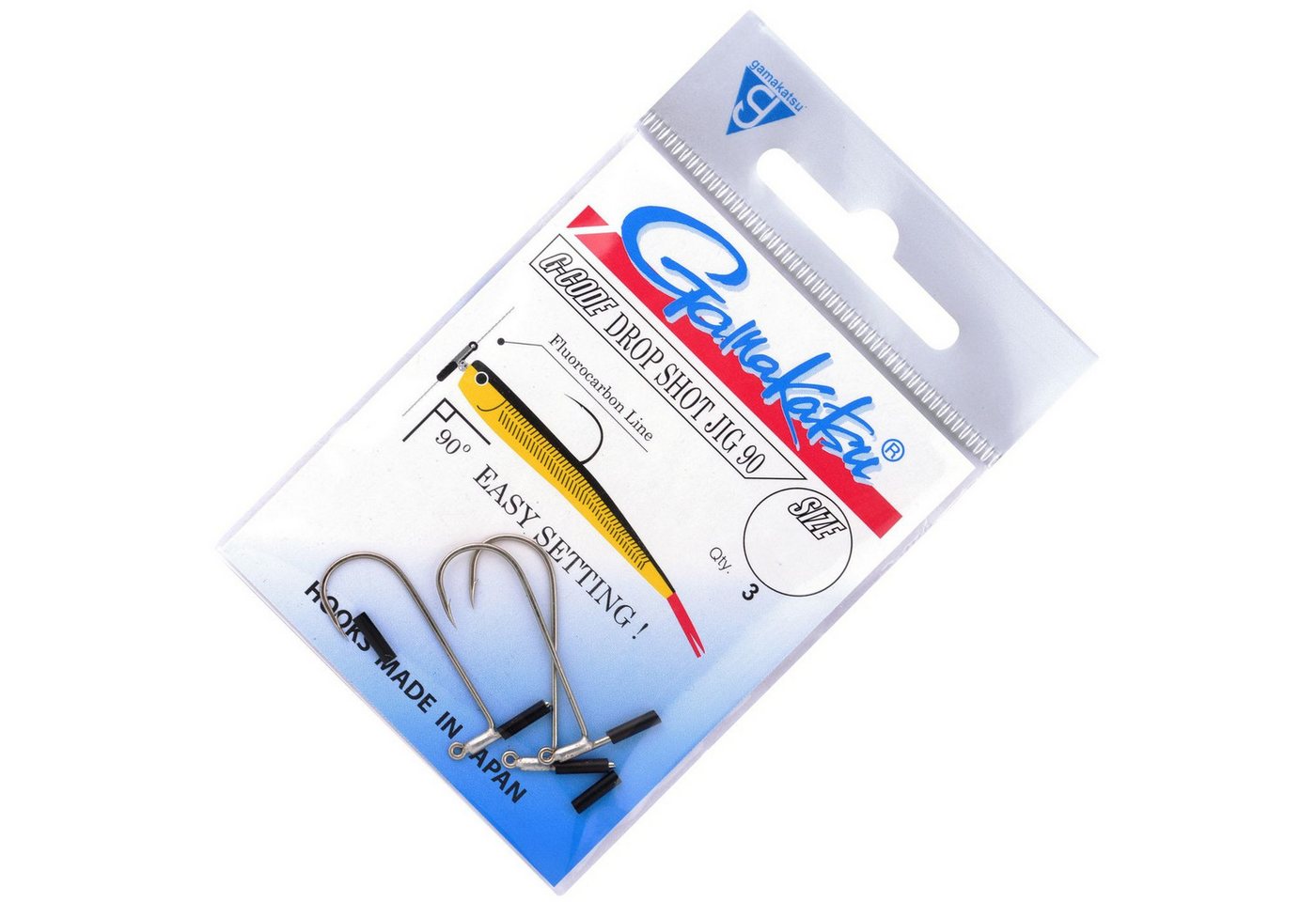 Gamakatsu Dropshot-Haken Gamakatsu Drop Shot Jig 90 - 3 Dropshot Angelhaken Gamakatsu Dropshot-Haken Gamakatsu Drop Shot Jig 90 - 3 Dropshot Angelhaken von Gamakatsu