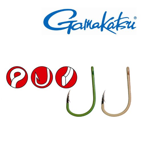 Gamakatsu G-Carp A1 Specialist Green Gr. 6 149085006 Karpfenhaken Gamakatsu G-Carp A1 Specialist Green Gr. 6 149085006 Karpfenhaken von Gamakatsu
