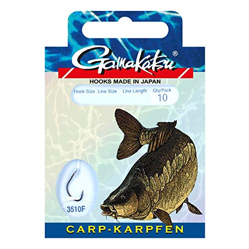 Gamakatsu Gebundene Haken BKD-3510F Karpfen 2 Gamakatsu Gebundene Haken BKD-3510F Karpfen 2 von Gamakatsu