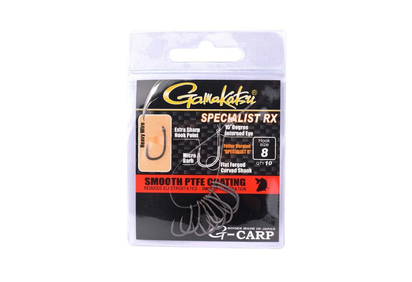 Gamakatsu Karpfenhaken, Gamakatsu G-Carp Specialist RX Gr. 4 Karpfenhaken Gamakatsu Karpfenhaken, Gamakatsu G-Carp Specialist RX Gr. 4 Karpfenhaken von Gamakatsu