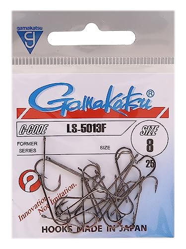 Gamakatsu Streamerhaken LS 5013 F - Größe 8 - Inhalt 25 Stück Gamakatsu Streamerhaken LS 5013 F - Größe 8 - Inhalt 25 Stück von Gamakatsu