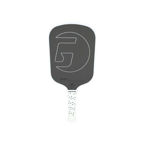GAMMA Obsidian Pickleball-Paddel aus Kohlefaser mit 13 mm Kern, bequemem, geformtem Schaumstoffgriff und anpassbarem Griffgewichtssystem GAMMA Obsidian Pickleball-Paddel aus Kohlefaser mit 13 mm Kern, bequemem, geformtem Schaumstoffgriff und anpassbarem Griffgewichtssystem von Gamma