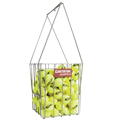 GAMMA Sport Tennis ballhoppers – langlebig, praktisch, robuste Konstruktion, für Tennis Ball Pickup, Transport und Aufbewahrung, (verschiedene Designs/Kapazitäten zu halten 50, 55, 75, 90, 110, 140 Bälle), Whopper 140 (Holds 140 Balls), Holds 140 von Gamma