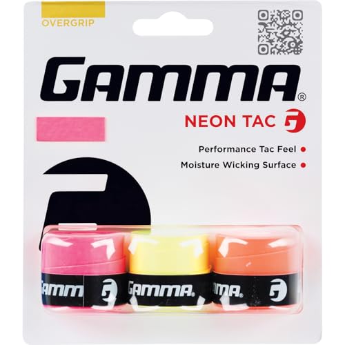 Gamma Griffband Overgrip Neon Tac 3er, rosa/orange/gelb, AGNOT-10 Gamma Griffband Overgrip Neon Tac 3er, rosa/orange/gelb, AGNOT-10 von Gamma