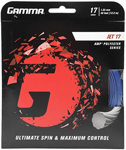 Gamma Jet Saitenset 12,2m-Blau Tennissaite, 1.23 Gamma Jet Saitenset 12,2m-Blau Tennissaite, 1.23 von Gamma