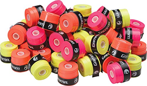 Gamma Neon Tac 60er Beutel pink orange gelb Overgrip, One Size Gamma Neon Tac 60er Beutel pink orange gelb Overgrip, One Size von Gamma
