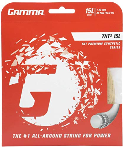 Gamma TNT2 Tennissaite, 15 l, Weiß Gamma TNT2 Tennissaite, 15 l, Weiß von Gamma