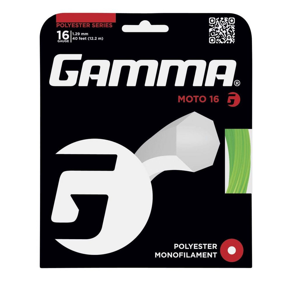 Gamma Tennissaite Moto 12,2m lime Gamma Tennissaite Moto 12,2m lime von Gamma