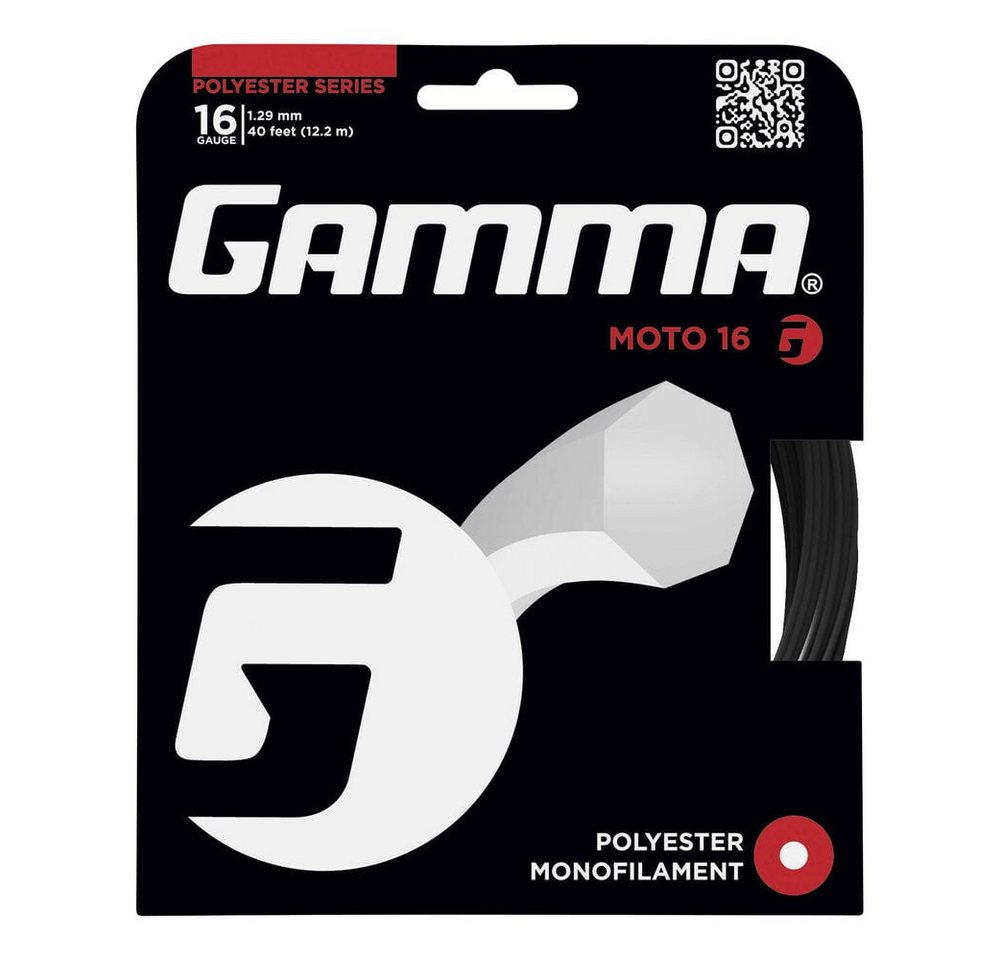 Gamma Tennissaite Moto 12,2m schwarz Gamma Tennissaite Moto 12,2m schwarz von Gamma