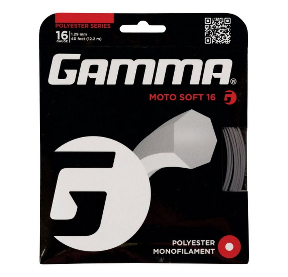 Gamma Tennissaite Moto Soft 12,2m charcoal Gamma Tennissaite Moto Soft 12,2m charcoal von Gamma