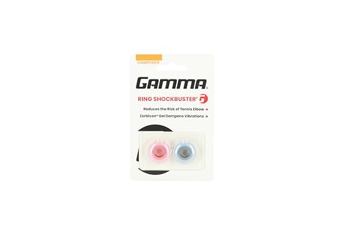 Gamma Unisex-Erwachsene ASKBR11 Tennisring-Dämpfer, Rot/Schwarz von Gamma