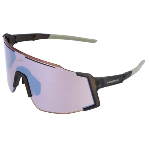 Gamswild WS5844 Sportbrille Sonnenbrille TR90 Fahrradbrille Skibrille Damen Herren Unisex Leichtgewicht | grün | rot | schwarz |, Farbe: Schwarz Gamswild WS5844 Sportbrille Sonnenbrille TR90 Fahrradbrille Skibrille Damen Herren Unisex Leichtgewicht | grün | rot | schwarz |, Farbe: Schwarz von Gamswild