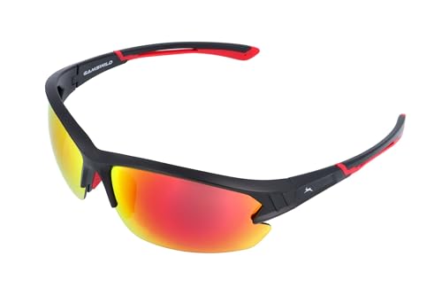 Gamswild WS6030 Sonnenbrille Sportbrille Skibrille Fahrradbrille Herren Damen Unisex 6028 | blau | rot-orange | violett, Farbe: Rot Orange Gamswild WS6030 Sonnenbrille Sportbrille Skibrille Fahrradbrille Herren Damen Unisex 6028 | blau | rot-orange | violett, Farbe: Rot Orange von Gamswild