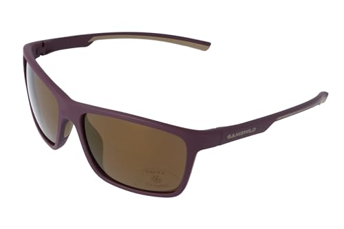 Gamswild WS7130 Sonnenbrille Sportbrille Skibrille Fahrradbrille Damen Herren Unisex | weiß | schwarz/grün | aubergine/lila, Farbe: Lila Gamswild WS7130 Sonnenbrille Sportbrille Skibrille Fahrradbrille Damen Herren Unisex | weiß | schwarz/grün | aubergine/lila, Farbe: Lila von Gamswild