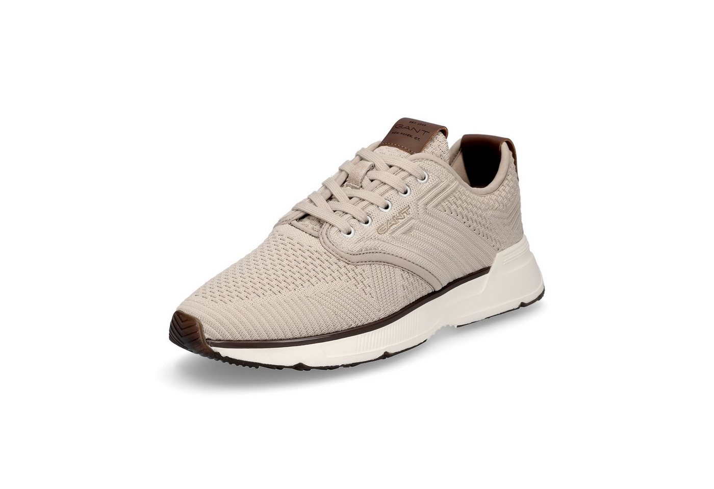 Gant Gant Herren Strick Sneaker beige Sneaker Gant Gant Herren Strick Sneaker beige Sneaker von Gant