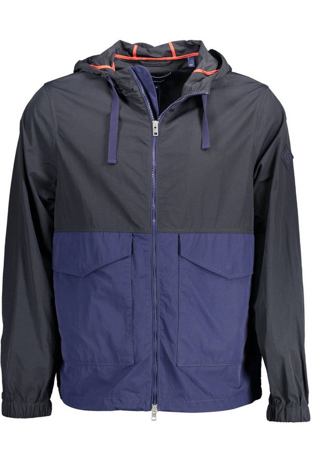 Gant Outdoorjacke Elegantes Herren-Sakko in Blau: Sportjacke mit Kapuze und Taschen Gant Outdoorjacke Elegantes Herren-Sakko in Blau: Sportjacke mit Kapuze und Taschen von Gant