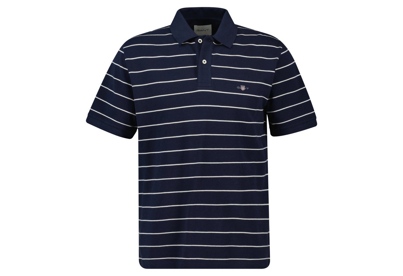 Gant Poloshirt Herren Poloshirt - STRIPED POLO, Kurzarm Gant Poloshirt Herren Poloshirt - STRIPED POLO, Kurzarm von Gant