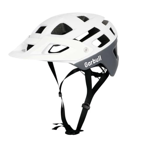 GarBull Leichter Allround-Helm Optimale Belüfteter, individuell einstellbare Größen Fahrradhelm mit antibakterieller Polsterung für Herren und Damen von GarBull
