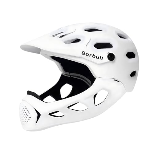 GarBull Mountainbike Helm - MTB Full Face Helm,Einstellbare Größe Fahrradhelm für Männer Frauen von GarBull