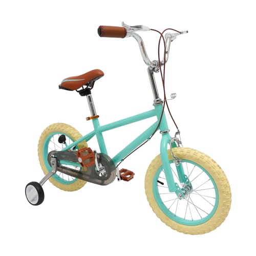 Garbenat Kinderfahrrad 14 Zoll Kinder Fahrrad für ab 3-4 Jahre Upgraded Kinderfahrrad mit Stützrädern für Schulung Reiten HöHenverstellbar Fahrrad Kinder für 90-110cm Jungen und Mädchen (Grün) Garbenat Kinderfahrrad 14 Zoll Kinder Fahrrad für ab 3-4 Jahre Upgraded Kinderfahrrad mit Stützrädern für Schulung Reiten HöHenverstellbar Fahrrad Kinder für 90-110cm Jungen und Mädchen (Grün) von Garbenat
