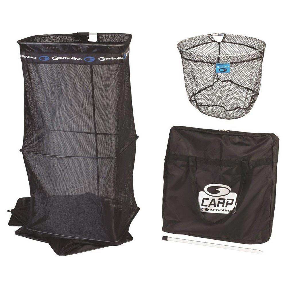 Garbolino Set Carp Keepnet Schwarz Garbolino Set Carp Keepnet Schwarz von Garbolino