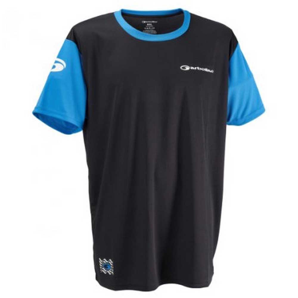 Garbolino Sport Competition Short Sleeve T-shirt Blau,Schwarz 3XL Mann von Garbolino