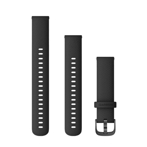 Garmin Schnellwechsel-Armband 18mm, passend für Venu 2S/ 3S, Vivoactive 4S, Vivomove 3S, Legacy Hero Rey/ Captain Marvel, Forerunner 255S/ 265S von Garmin