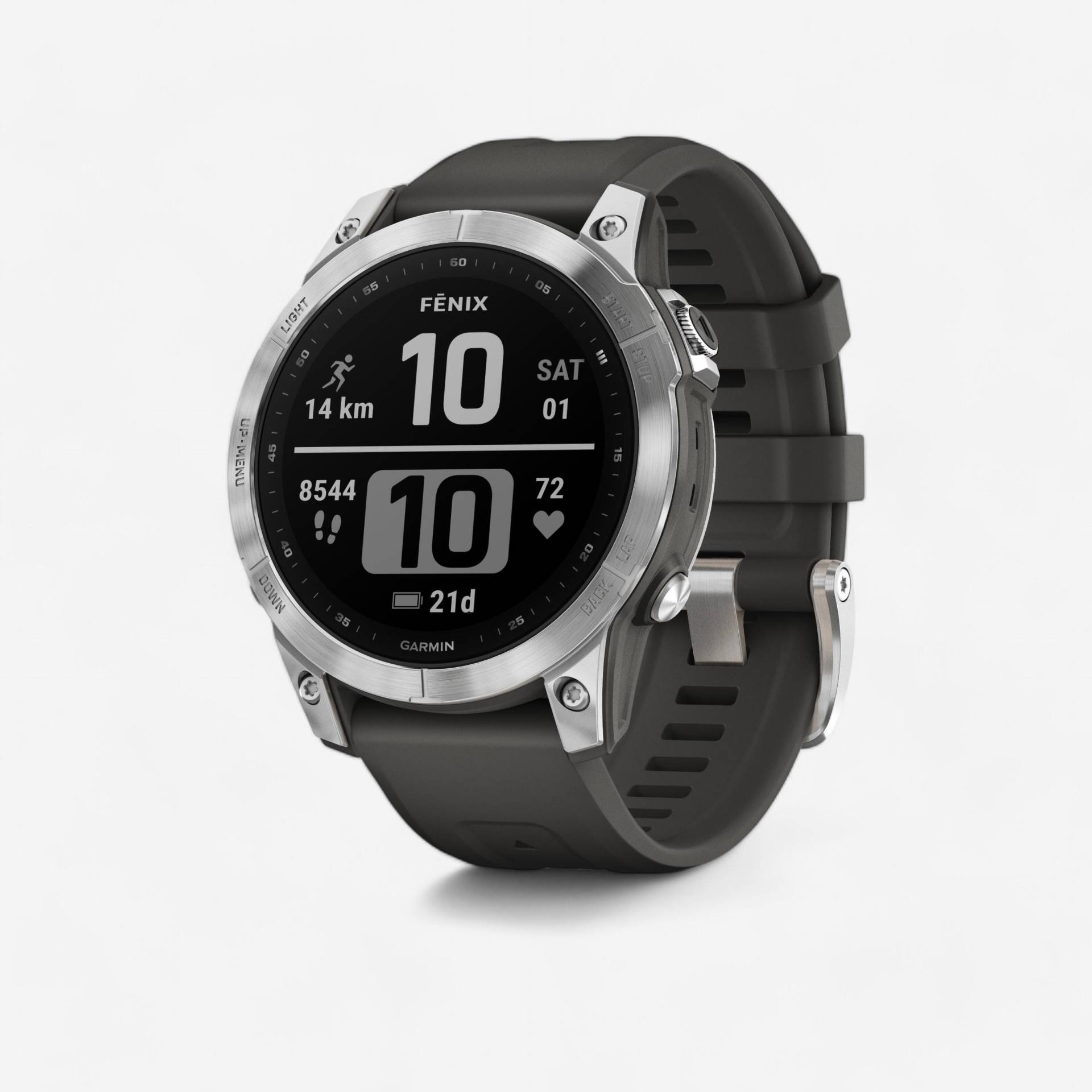 GPS-Uhr Smartwatch Garmin Fenix 7 silber/grau GPS-Uhr Smartwatch Garmin Fenix 7 silber/grau von Garmin