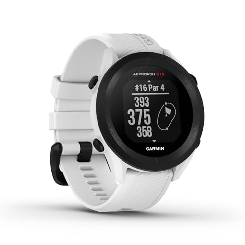 Garmin Approach S12 - GPS-Golfuhr mit Schlagweitenmessung & Distanzangaben zum Grün/ Hindernissen auf 42.000 Golfplätzen. 1,3“ Display mit einfacher Bedienung & bis zu 30 h Akkulaufzeit im Golf-Modus. Garmin Approach S12 - GPS-Golfuhr mit Schlagweitenmessung & Distanzangaben zum Grün/ Hindernissen auf 42.000 Golfplätzen. 1,3“ Display mit einfacher Bedienung & bis zu 30 h Akkulaufzeit im Golf-Modus. von Garmin