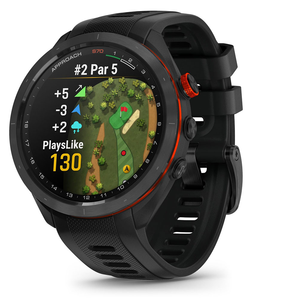 'Garmin Approach S70 GPS Golfuhr 47mm schwarz' von Garmin