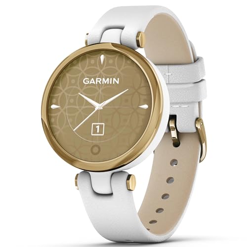 Garmin Damen-Smartwatch Digital Akku One Size Weiß 32015752 von Garmin