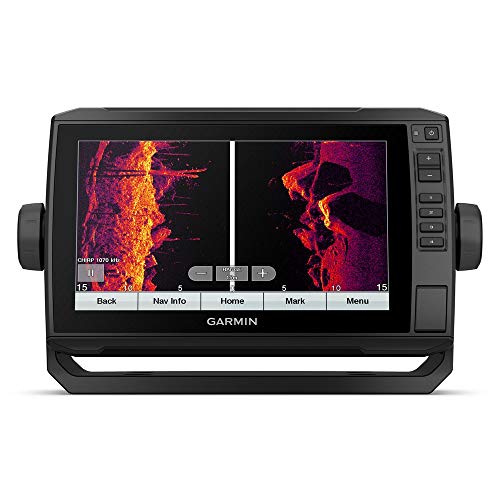 Garmin ECHOMAP UHD Fischfinder Displaygröße 9 Zoll, Echolot integriertes Chirp, UHD ClearVü und UHD SideVü, einschließlich Geber Ja, GT56UHD-TM von Garmin