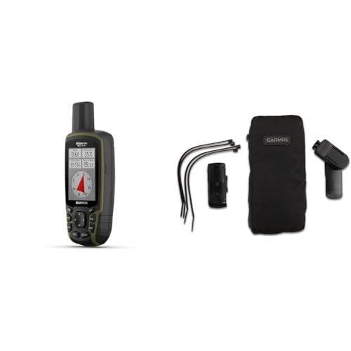 Garmin GPSMAP 65s – Robustes GPS-Outdoor-Navi mit vorinstallierter TopoActive Europakarte, 2,6“ Farbdisplay & Outdoor-Halterungspaket mit Tasche kompatibel mit vielen Garmin Outdoor GPS Geräten Garmin GPSMAP 65s – Robustes GPS-Outdoor-Navi mit vorinstallierter TopoActive Europakarte, 2,6“ Farbdisplay & Outdoor-Halterungspaket mit Tasche kompatibel mit vielen Garmin Outdoor GPS Geräten von Garmin