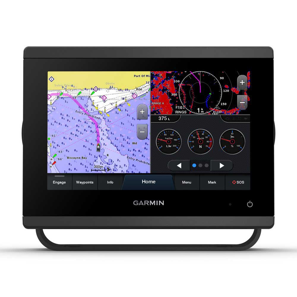Garmin Gpsmap 723 Plotter With Transducer&cartography Schwarz Garmin Gpsmap 723 Plotter With Transducer&cartography Schwarz von Garmin