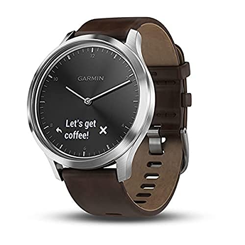 Garmin Herren HR Premium Smartwatch Vivomove, Silber, Sin Especificar von Garmin