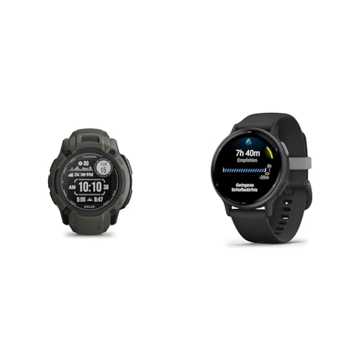 Garmin Instinct 2X Solar – GPS-Smartwatch mit unendlicher Akkulaufzeit im Smartwatch-Modus & Vivoactive 5 - GPS-Smartwatch mit 1,2" AMOLED Touchdisplay, Fitness- und Gesundheits- und Musikfunktionen Garmin Instinct 2X Solar – GPS-Smartwatch mit unendlicher Akkulaufzeit im Smartwatch-Modus & Vivoactive 5 - GPS-Smartwatch mit 1,2" AMOLED Touchdisplay, Fitness- und Gesundheits- und Musikfunktionen von Garmin