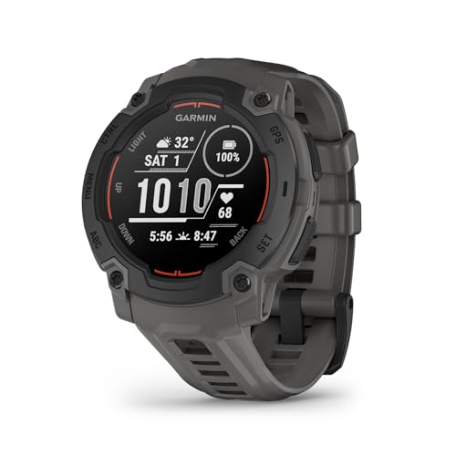 Garmin Instinct E 45mm – Robust designte, wasserdichte GPS-Smartwatch mit 1,2" Display für Outdoor, Laufen, Radfahren u.a. – mit Pulsmessung, präziser Navigation und zahlreichen smarten Features Garmin Instinct E 45mm – Robust designte, wasserdichte GPS-Smartwatch mit 1,2" Display für Outdoor, Laufen, Radfahren u.a. – mit Pulsmessung, präziser Navigation und zahlreichen smarten Features von Garmin