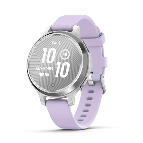 Garmin Lily 2 Active – Kleine, Smartwatch mit 1" x0,84 Display, Herzfrequenzmessung, Langer Akkulaufzeit und integriertem GPS. von Garmin