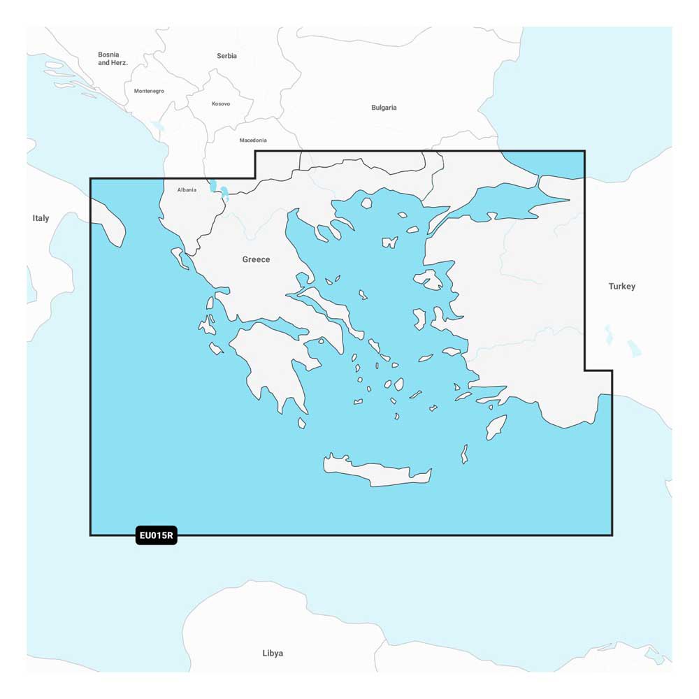 Garmin Naeu015r Aegean Sea/sea Of Marmara Navionics®+ Microsd™/sd™ Card Map Blau von Garmin