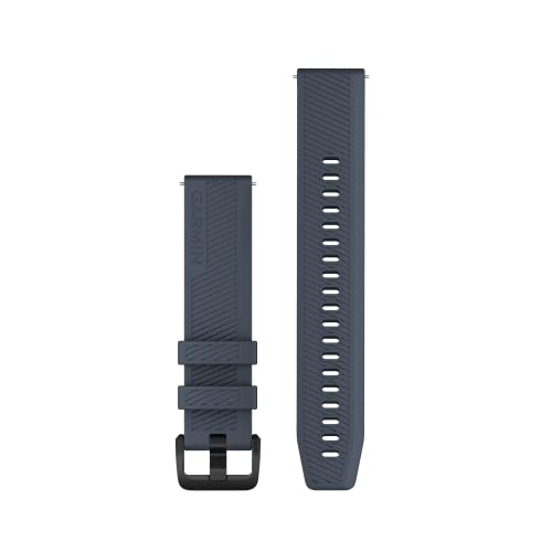 Garmin Schnellwechsel-Armband 20mm, passend für Venu, Venu 2Plus, Venu SQ/ SQ2, vivoactive 3/ 5, vivomove- Serie, Forerunner 55/ 245/ 645, Approach S40/ S42/ S12, D2 Air von Garmin