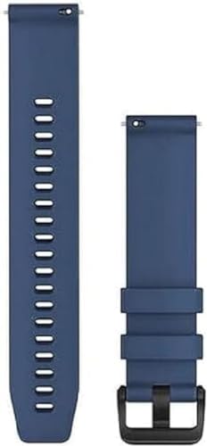 Garmin Schnellwechsel-Armband 20mm, passend für Venu, Venu 2Plus, Venu SQ/ SQ2, vivoactive 3/ 5, vivomove- Serie, Forerunner 55/ 245/ 645, Approach S40/ S42/ S12, D2 Air, Blau Garmin Schnellwechsel-Armband 20mm, passend für Venu, Venu 2Plus, Venu SQ/ SQ2, vivoactive 3/ 5, vivomove- Serie, Forerunner 55/ 245/ 645, Approach S40/ S42/ S12, D2 Air, Blau von Garmin