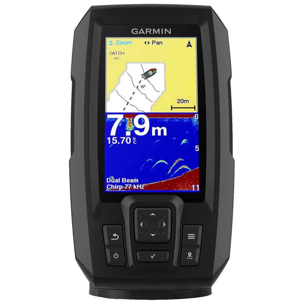 Garmin Striker Plus 4 With Transducer Schwarz von Garmin