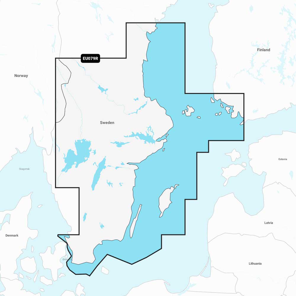 Garmin Sweden Southeast Navionics+™ Marine Charts Blau von Garmin