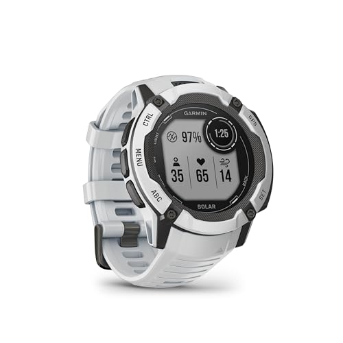 Garmin Instinct 2X Solar – GPS-Smartwatch mit unendlicher Akkulaufzeit im Smartwatch-Modus, über 40 Sport-Apps, Smart Notifications, Garmin Pay, Trainingszustand, Fitnessalter, Schlafanalyse uvm. von Garmin