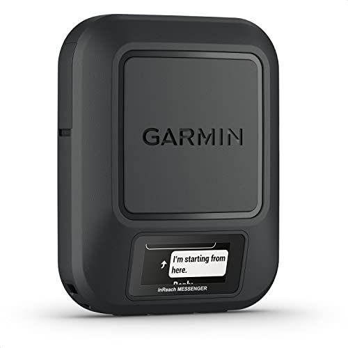 Garmin Unisex – Erwachsene INREACH Messenger Satelliten-Kommunikationsgerät, Schwarz, TU EU von Garmin