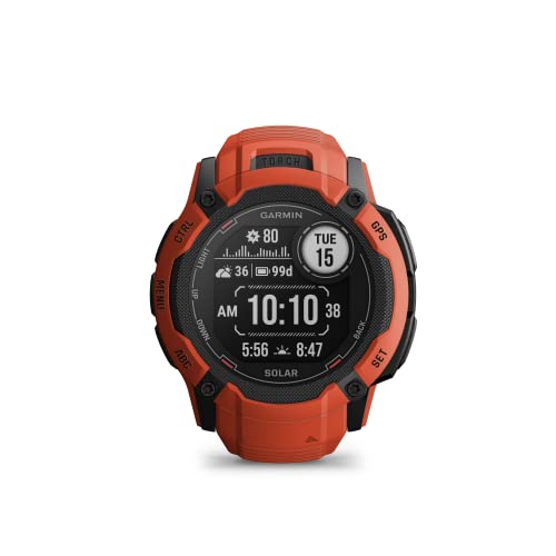 Garmin Unisex – Erwachsene Instinct 2X, Renewed Smartwatch, Solar, Flame Red, Unica Garmin Unisex – Erwachsene Instinct 2X, Renewed Smartwatch, Solar, Flame Red, Unica von Garmin