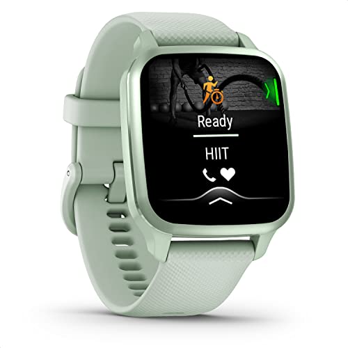 Garmin Venu Sq 2 - GPS-Fitness-Smartwatch mit 1,4" AMOLED Display, Schlafanalyse mit Sleep Score und über 25 Sport-Apps, 24/7 Gesundheitsdaten, Garmin Pay, bis zu 11 Tage Akkulaufzeit und wasserdicht Garmin Venu Sq 2 - GPS-Fitness-Smartwatch mit 1,4" AMOLED Display, Schlafanalyse mit Sleep Score und über 25 Sport-Apps, 24/7 Gesundheitsdaten, Garmin Pay, bis zu 11 Tage Akkulaufzeit und wasserdicht von Garmin