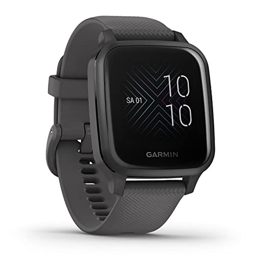 Garmin Venu Sq – wasserdichte GPS-Fitness-Smartwatch mit 1,3" Touchdisplay, Gesundheitstracker & Sport-Apps, Herzfrequenzmessung, Schlafanalyse, 6 Tage Akkulaufzeit, kontaktloses Bezahlen Garmin Venu Sq – wasserdichte GPS-Fitness-Smartwatch mit 1,3" Touchdisplay, Gesundheitstracker & Sport-Apps, Herzfrequenzmessung, Schlafanalyse, 6 Tage Akkulaufzeit, kontaktloses Bezahlen von Garmin