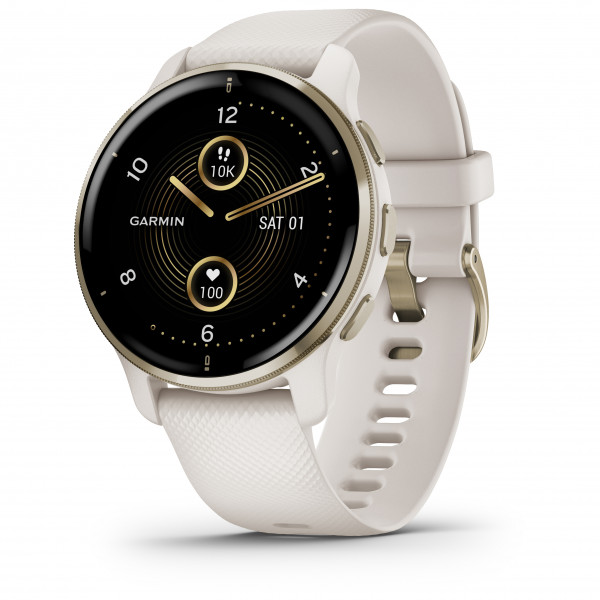 Garmin - Venu2 Plus - Multifunktionsuhr beige von Garmin