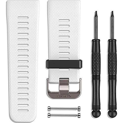 Garmin vivoactive HR-Armband Silikon Weiß M Wechselarmband, M Garmin vivoactive HR-Armband Silikon Weiß M Wechselarmband, M von Garmin